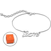 Reitsman 925 Zilveren 'Love'-Armband: Een Perfect Cadeau vol Liefde