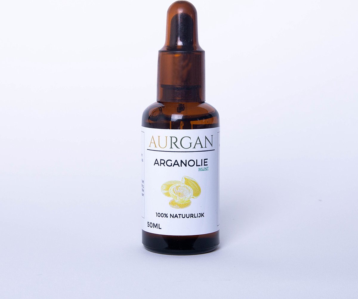 Arganolie Munt – 50 ml - Huidolie | voedende arganolie - muntaroma