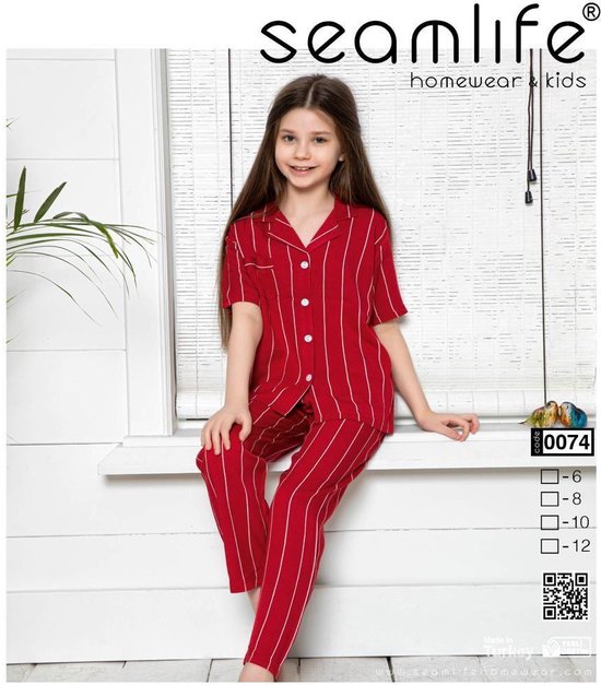 Meisjes Pyjama Set / 100% Katoen / 9-10 jaar