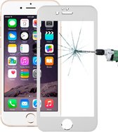 Screenprotector Geschikt voor Apple iPhone 7/8/SE 2020/SE 2022 full cover 5D screenprotector 2X - Temperend galss- Beschermglas- Beschermglas- gehard glas- Hoge kwaliteit - Wit