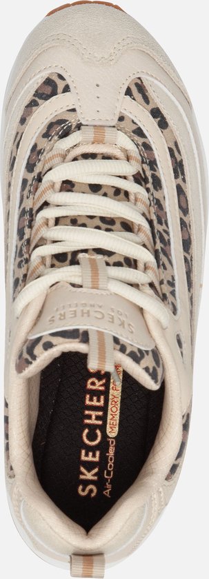 langs Onmogelijk Onschuld Skechers Uno Wild Streets Dames Sneakers - White/Leopard - Maat 40 | bol.com