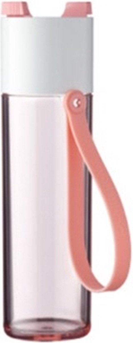 Mepal waterfles JustWater - 500 ml - Nordic Pink | bol.com