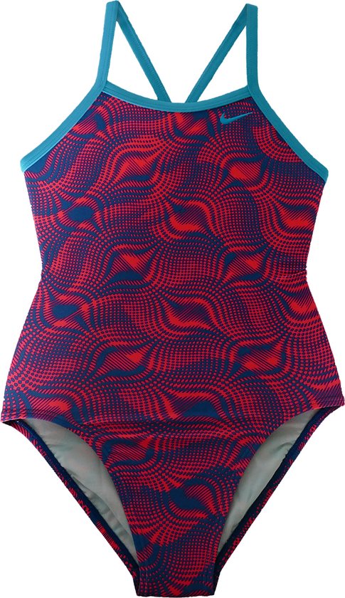 Nike Swim Wave Lingerie Tank zwempak Sportief zwempak met platte naden, gemaakt van chloorbestendig materiaal