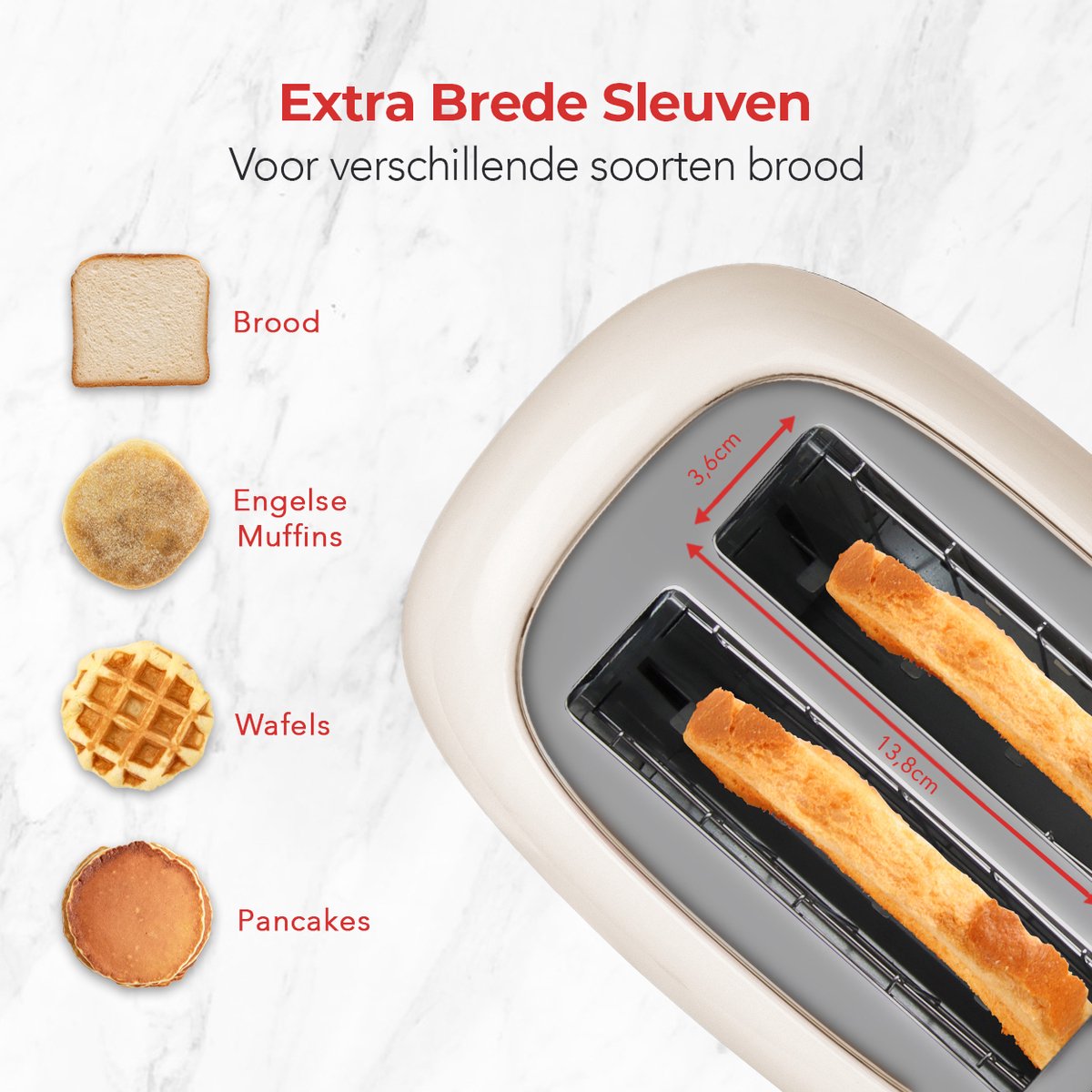 Graef TO63EU TO 63 broodrooster met 2 sneden - Vergelijk prijzen