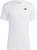 adidas Performance Tennis FreeLift T-shirt - Heren - Wit- M