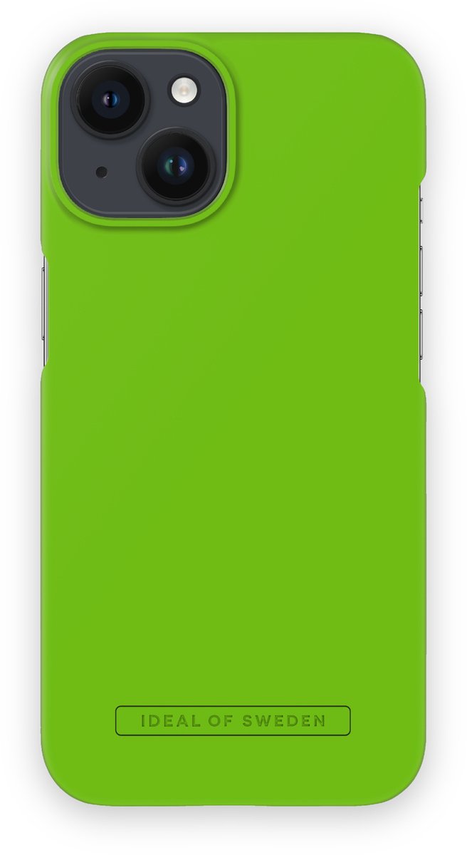 ideal of sweden met magnetische ring case geschikt voor Apple iphone 13/14 hyper lime