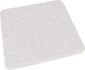 Tapis De Douche En Caoutchouc Naturel Beige 45x45 Cm - Antidérapant, Ventouses, Lavable Machine 40°C - Maximex