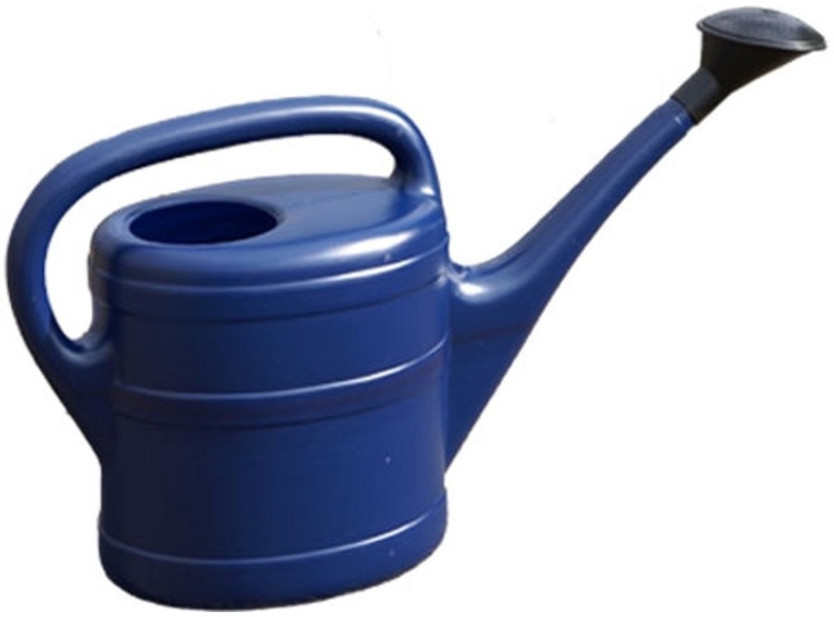 Geli Gieter - donkerblauw - kunststof - met broeskop - 10 l - 56 x 18 x 34 cm