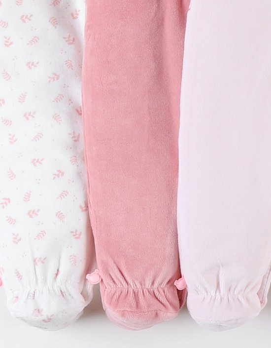 Set de 2 pyjamas 1 pièce, écru/blush - Noukie's - Rose - - 44.95