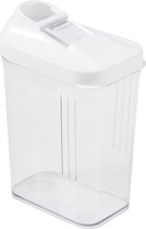 Keeeper Transparante container voor losse producten / Strooibus - 0,5L wit/transparant