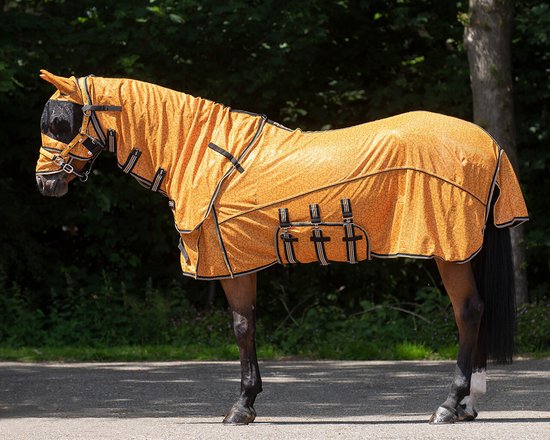 Vliegendeken nek+hoed Sunflower-165