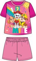 Paw Patrol shortama - 100% katoen - PAW Patrol korte pyjama - maat 104 - roze