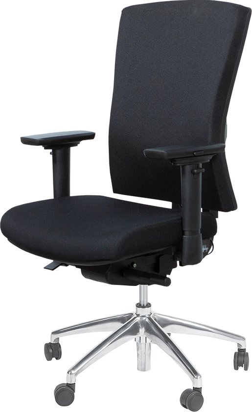 Chaise de bureau ergonomique Schaffenburg série 400-NPR Comfort avec base en aluminium et norme NPR-1813!
