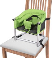 Babyboosterstoel, draagbare zitverhoging, kinderzitje, in hoogte verstelbaar, hoge stoel, ideaal voor thuis en onderweg