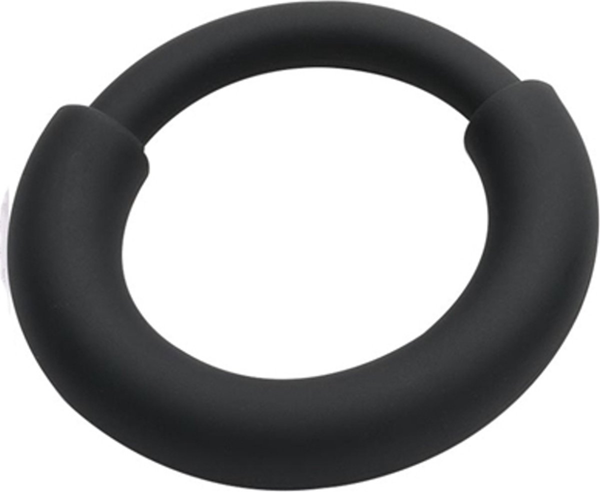 Goedkoopste Sport Fucker - Fusion Ring - Siliconen Cockring met RVS binnenring - 3 maten Large