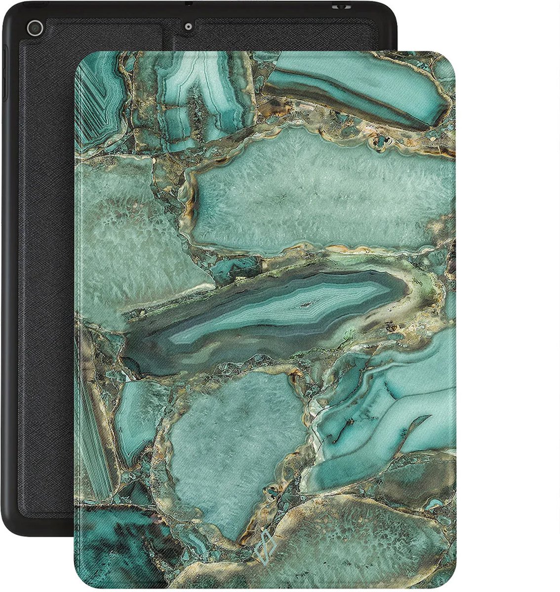 Burga Folio - Tablethoes geschikt voor Apple iPad 10.2 (2019/2020/2021) Hoes Bookcase - Ubud Jungle
