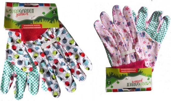 PACIFIC PPE 2 paar tuinhandschoenen voor dames en dames, rubberen