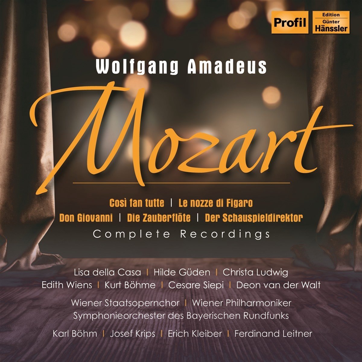 Various Artists - Mozart: 4 Opern Gesamtaufnahmen - 4 Operas Complete Record (10 CD)