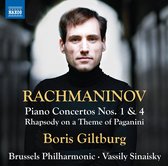 Boris Giltburg, Brussels Philharmonic - Piano Concertos Nos. 1 & 4 - Rhapsody On A Theme Of Paganini (CD)