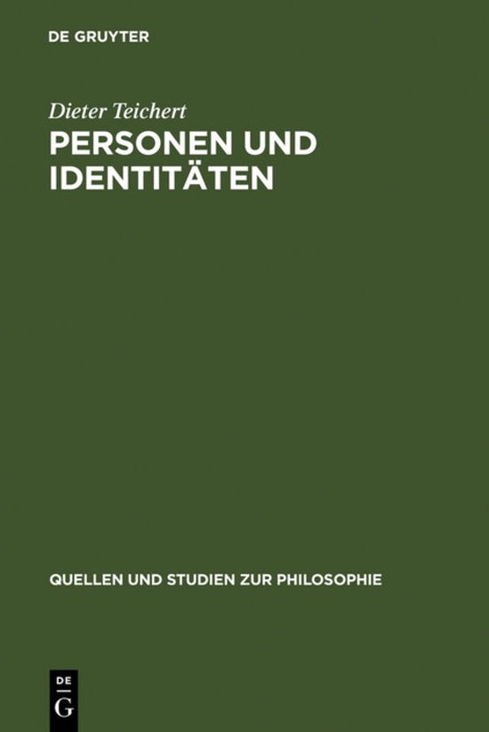 Personen und Identitäten - cover