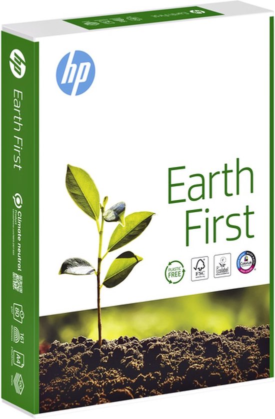 HP Earth First - kopieerpapier - A4 - 80gr wit - 500 vel - 1 pak