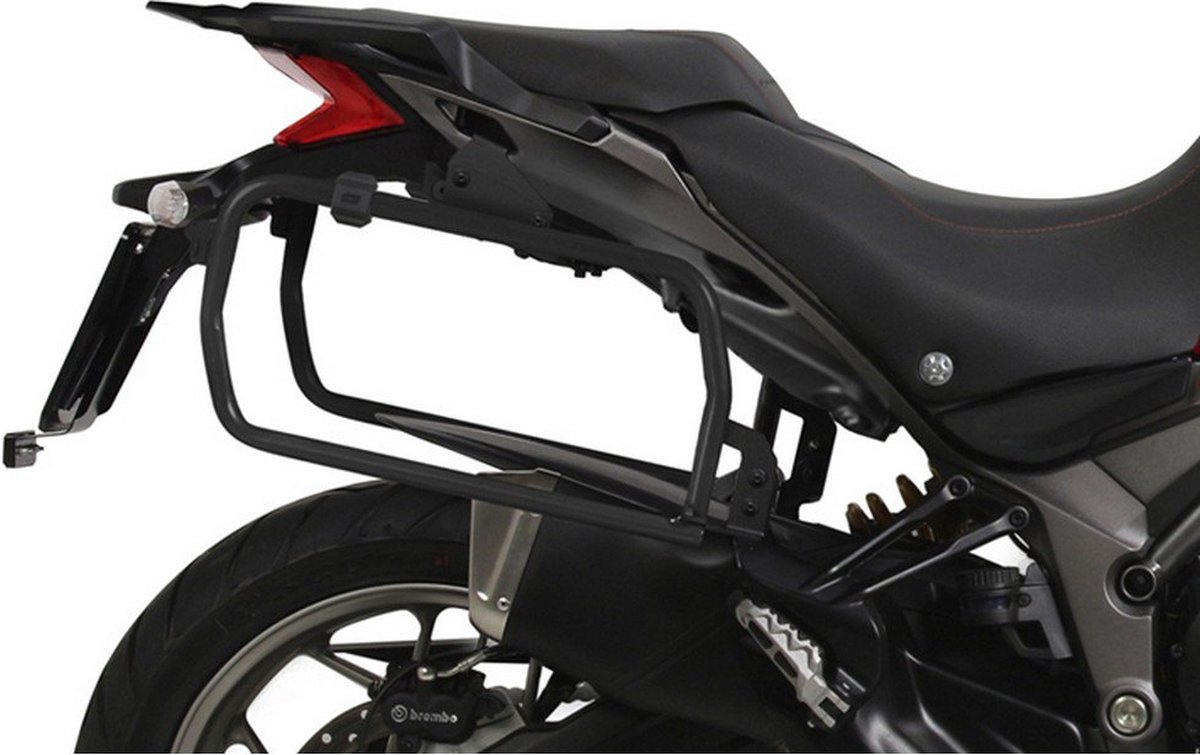 SHAD Ducati Multistrada 950/950S/1200/1260 4P Kant Gevallen Fitting Ducati Multistrada 950/950S/1200/1260 - Black