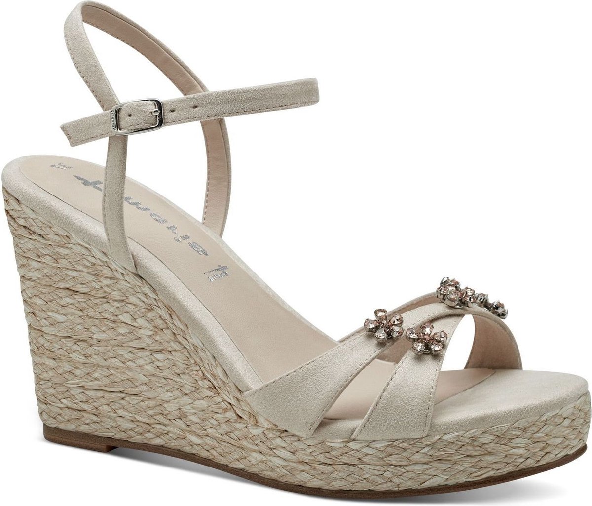 Tamaris Dames Sandalen Shell