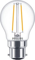 Philips Classic LEDlustre B22 P45 5W 827 Helder | Extra Warm Wit - Dimbaar - Vervangt 40W