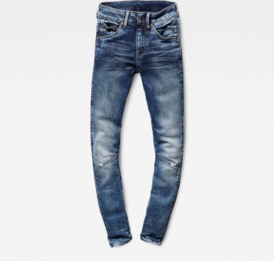 G-STAR Arc 3D Mid Waist Skinny Jeans - Dames - Medium Aged - W28 X L28