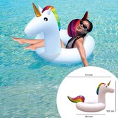 Opblaasbare Zwemband - Unicorn - 173 x 104 x 105 cm - 50 kg - Zwemring - Opblaasband - Opblaasbaar Zwembandspeelgoed