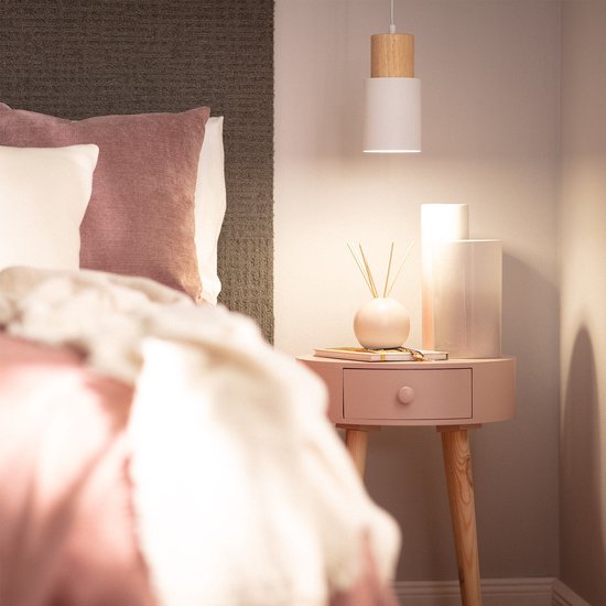 Eigentijdse Wabi Sabi hanglamp incl. G9 lichtbron Shio - zandbeige