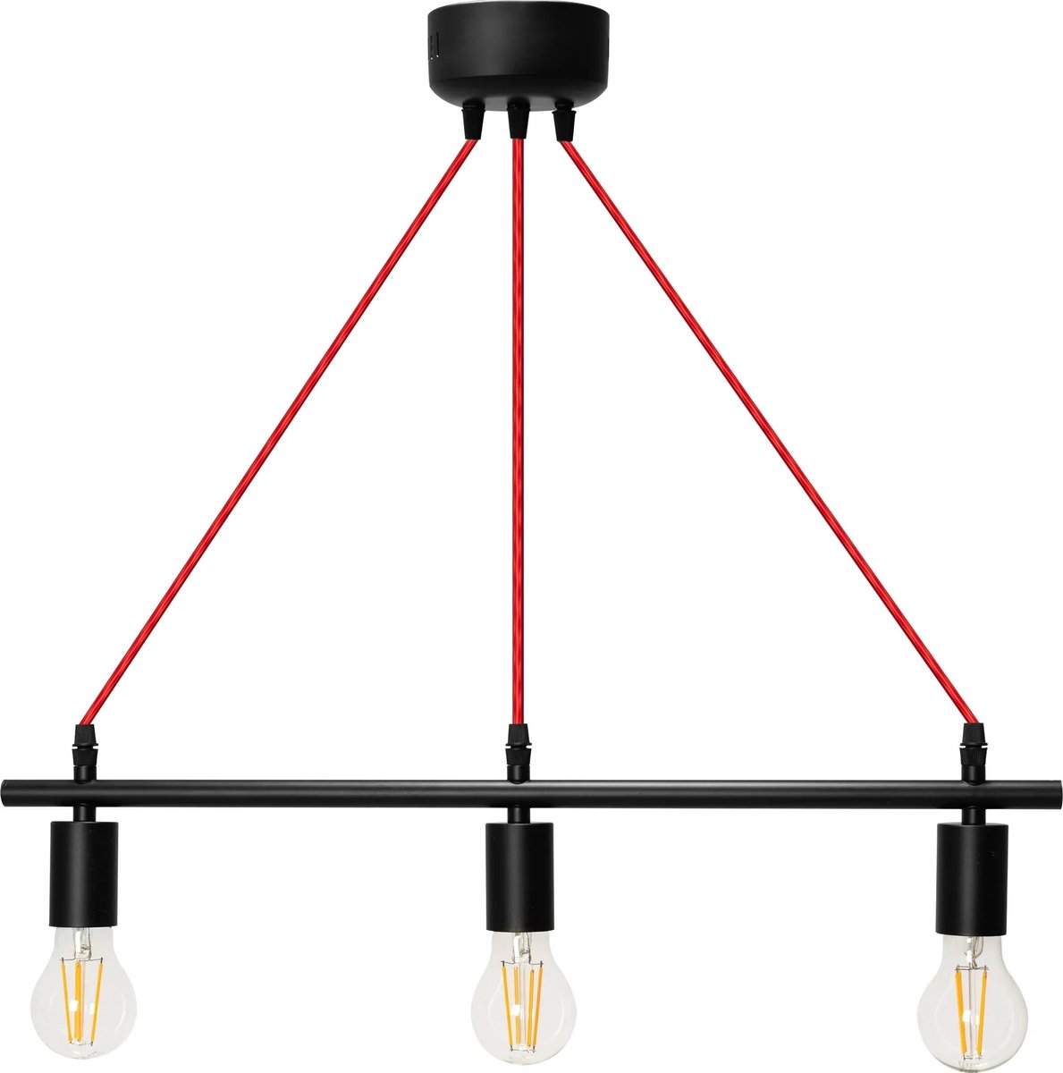 TooLight APP420-3CP Plafondlamp - E27 - 3 Lichtpunten - Zwart