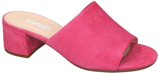 Gabor - Femme - magenta - chaussons & mules - pointure 37