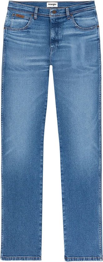 WRANGLER Texas Authentic Straight Fit Jeans - Heren - Be Cool - W44 X L32