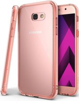 Ringke Fusion Samsung Galaxy A3 2017 Hoesje Doorzichtig Rose Gold