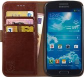 Rosso Element Samsung Galaxy S4 Hoesje Book Cover Bruin