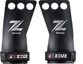 ZEUZ Grips voor Fitness, CrossFit, Turnen & Gymnastics – Sport Handschoenen – Zwart – Carbon - Maat S