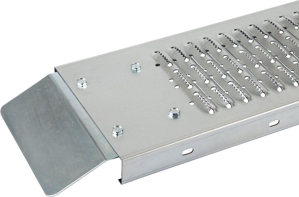 Practo Tools - Oprijplaat - Set van 2 stuks - 194 cm - max. 200 kg belasting per stuk