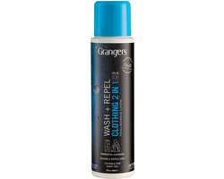 Grangers Wash + Repel Clothing 2 in 1 OWP - - Outdoor Kleding - Wasmiddel kleding - Onderhoudsmiddel kleding