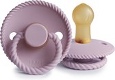 FRIGG - ROPE - fopspeen LATEX - SOFT LILAC - T1