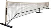 Merco - Tennis-Badminton net set- Minitennis - 3 meter voor badminton en 6 meter voor tennis.