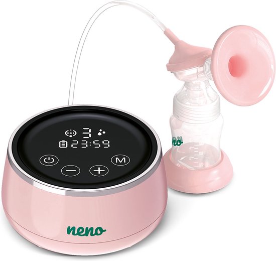  - Neno Bella 2 fasen enkele borstkolf met touchscreen, USB oplaadbaar BPA vrij