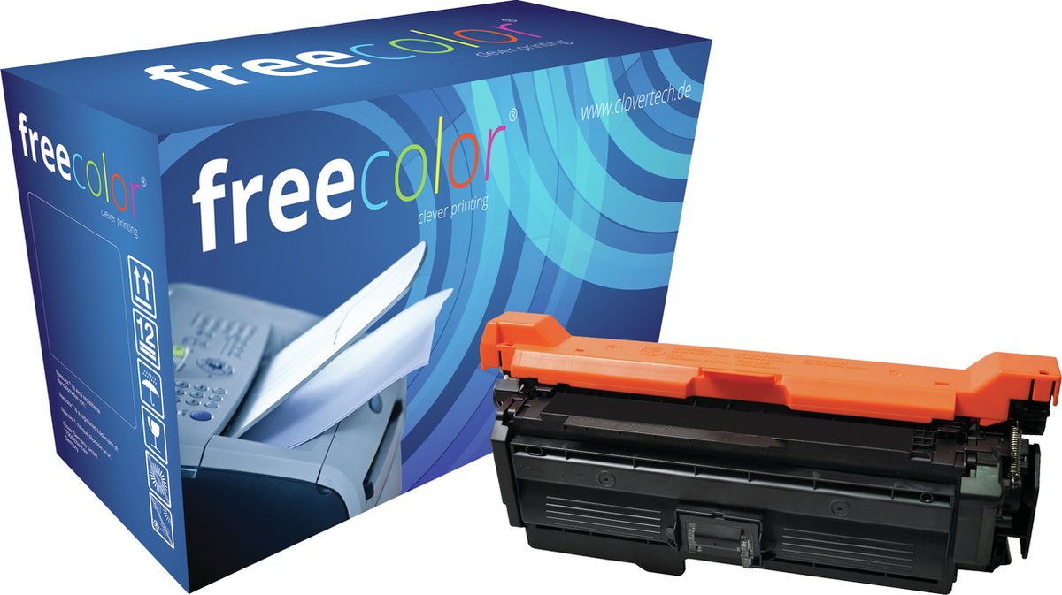 Freecolor M680K-FRC tonercartridge 1 stuk(s) Zwart