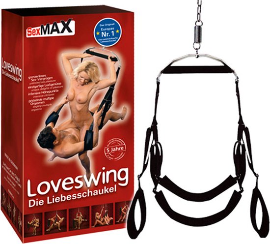 Joy Division Love Swing Seksschommel - Zwart