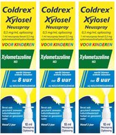 Coldrex Xylosel Neuspray 0.5mg Xylometazolinehydrochloride Voor Kinderen - 3 x 10 ml
