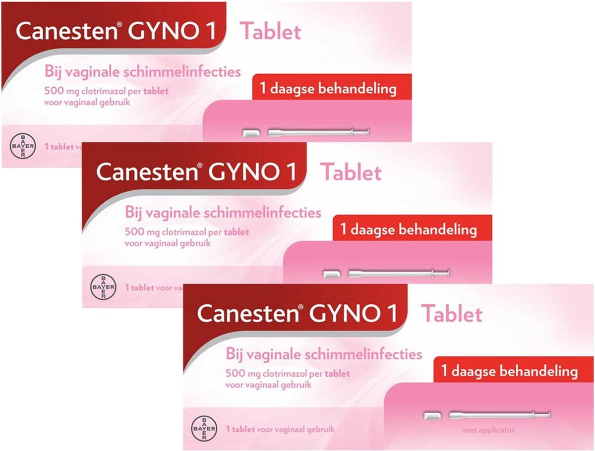 Canesten Gyno Bij Vaginale Schimmelinfecties Tablet 1 Tablet 6117