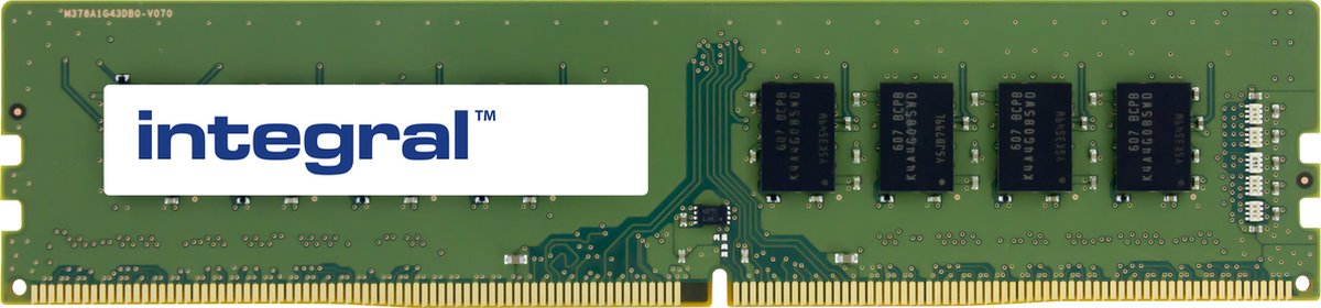 Integral 8GB DDR4 2400MHz Desktop RAM – PC4-19200 – Snelle PC Upgrade