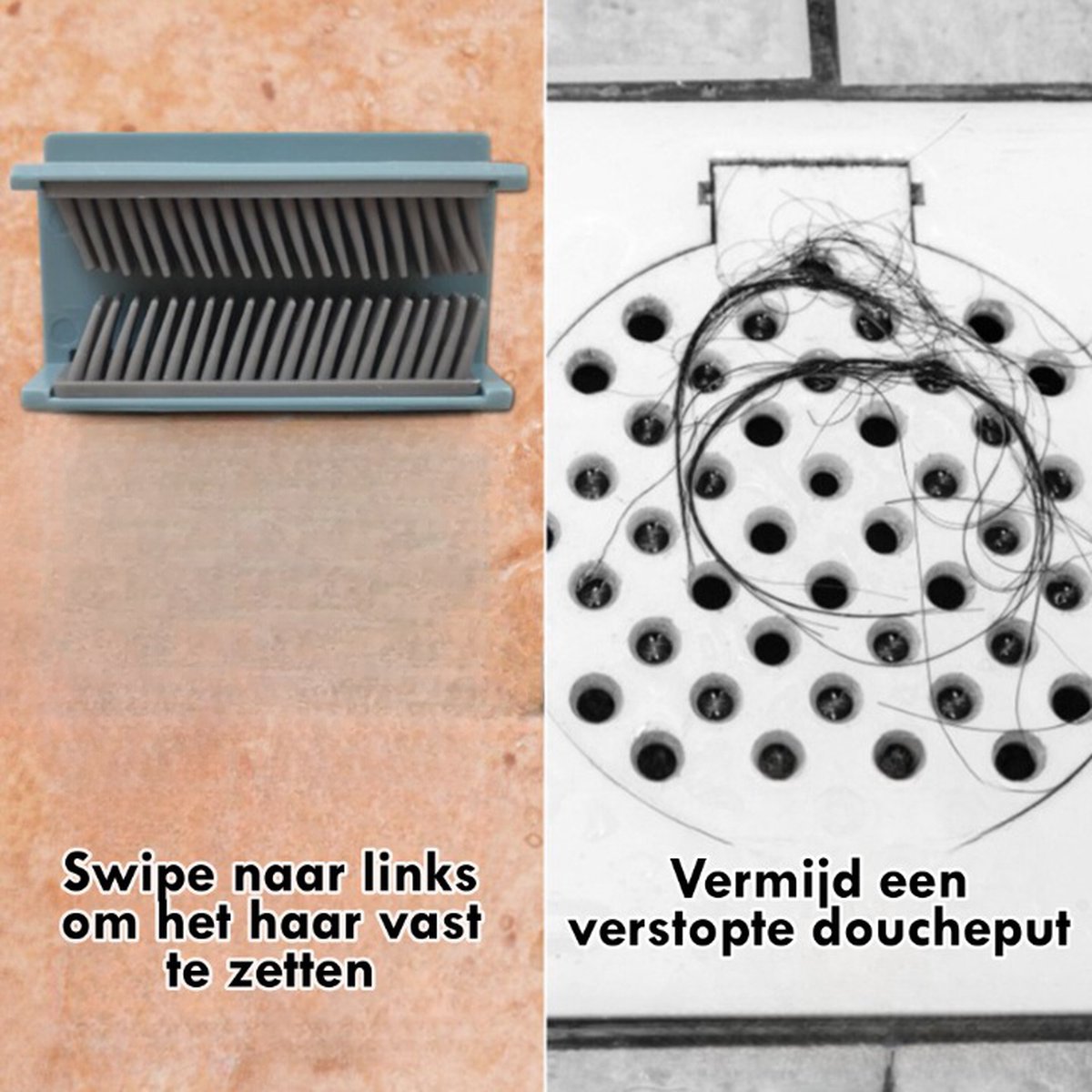 Afvoerstop Haarvanger gootsteenzeef alternatief Badstop