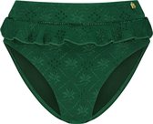 Beachlife Green Embroidery Dames Bikinibroekje - Maat 40