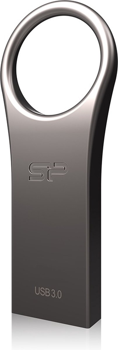 Silicon Power Jewel J80 Usb-stick - USB 3.0 A - 8 GB - zilvergrijs